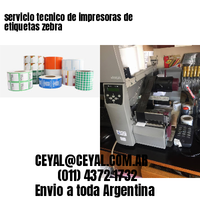 servicio tecnico de impresoras de etiquetas zebra