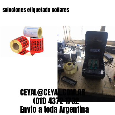 soluciones etiquetado collares