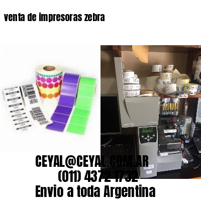 venta de impresoras zebra