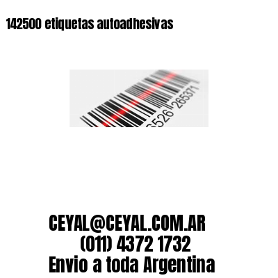 142500 etiquetas autoadhesivas