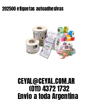 202500 etiquetas autoadhesivas