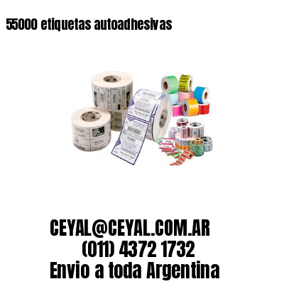 55000 etiquetas autoadhesivas