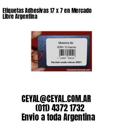 Etiquetas Adhesivas 17 x 7 en Mercado Libre Argentina