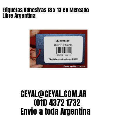 Etiquetas Adhesivas 18 x 13 en Mercado Libre Argentina