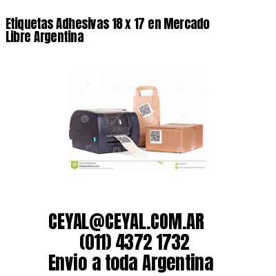 Etiquetas Adhesivas 18 x 17 en Mercado Libre Argentina