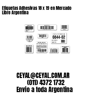 Etiquetas Adhesivas 18 x 19 en Mercado Libre Argentina