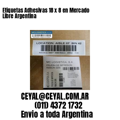 Etiquetas Adhesivas 18 x 8 en Mercado Libre Argentina