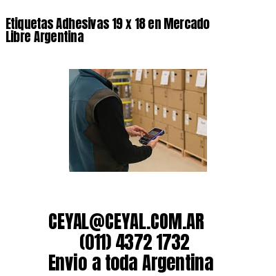 Etiquetas Adhesivas 19 x 18 en Mercado Libre Argentina
