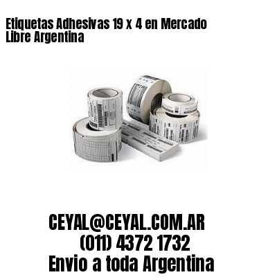 Etiquetas Adhesivas 19 x 4 en Mercado Libre Argentina