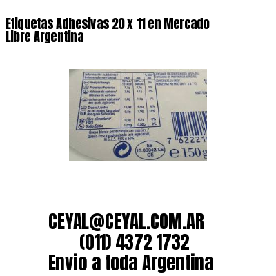Etiquetas Adhesivas 20 x 11 en Mercado Libre Argentina