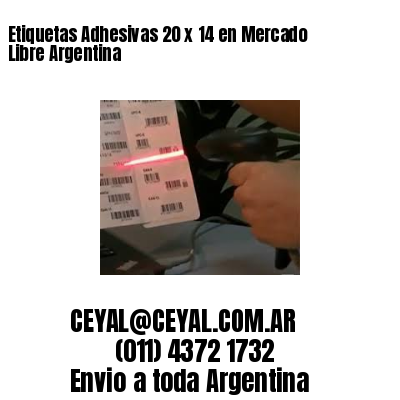 Etiquetas Adhesivas 20 x 14 en Mercado Libre Argentina