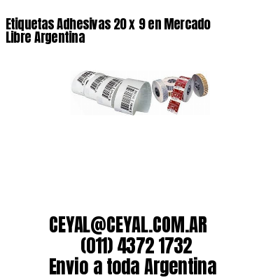 Etiquetas Adhesivas 20 x 9 en Mercado Libre Argentina