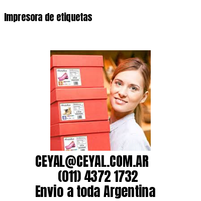 Impresora de etiquetas