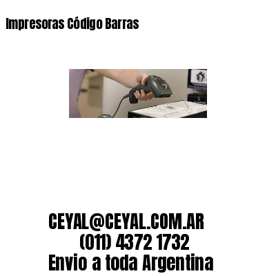 Impresoras Código Barras