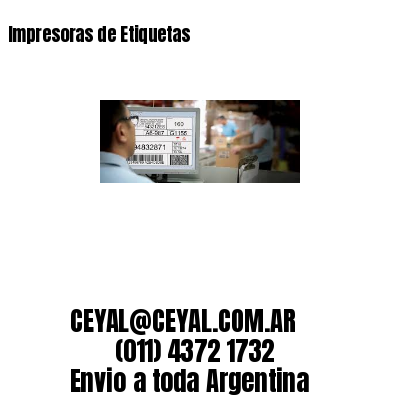 Impresoras de Etiquetas
