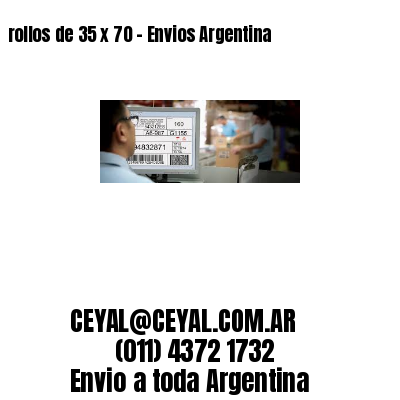 rollos de 35 x 70 – Envios Argentina