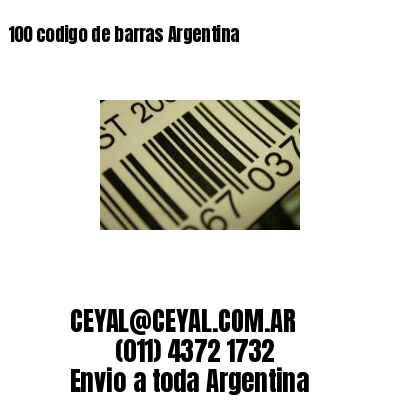 100 codigo de barras Argentina