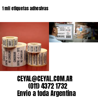 1 mil etiquetas adhesivas