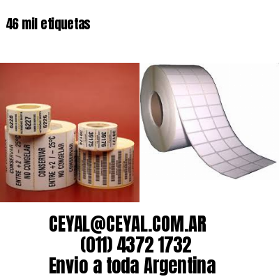 46 mil etiquetas