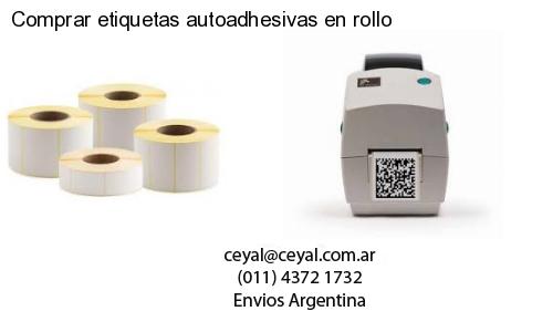 Comprar etiquetas autoadhesivas en rollo