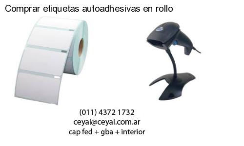 Comprar etiquetas autoadhesivas en rollo