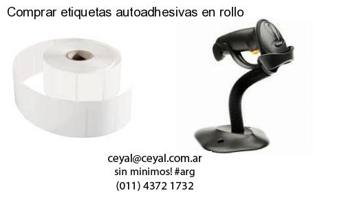 Comprar etiquetas autoadhesivas en rollo