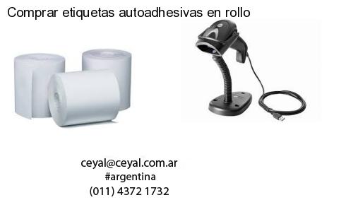 Comprar etiquetas autoadhesivas en rollo