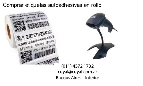 Comprar etiquetas autoadhesivas en rollo