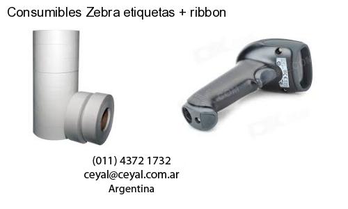Consumibles Zebra etiquetas   ribbon