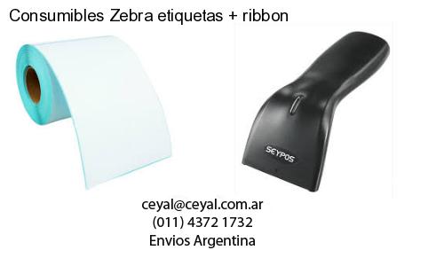 Consumibles Zebra etiquetas   ribbon