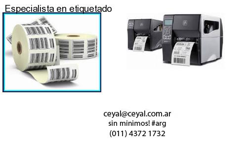 Especialista en etiquetado