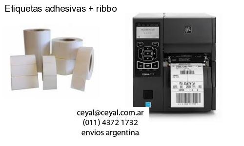 Etiquetas adhesivas   ribbo