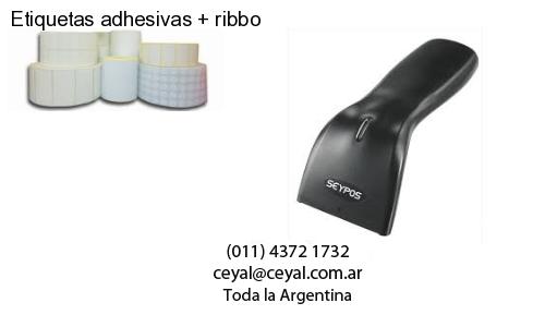 Etiquetas adhesivas   ribbo