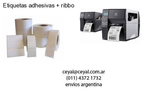 Etiquetas adhesivas   ribbo