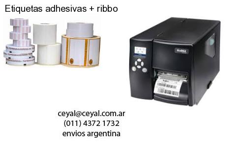 Etiquetas adhesivas   ribbo