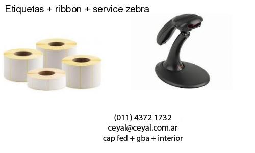 Etiquetas   ribbon   service zebra