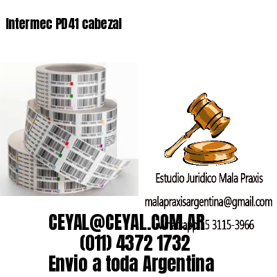 Intermec PD41 cabezal