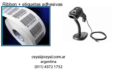 Ribbon   etiquetas adhesivas