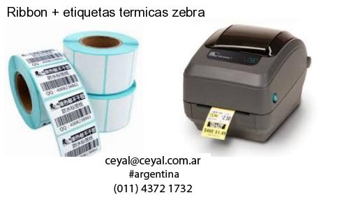 Ribbon   etiquetas termicas zebra