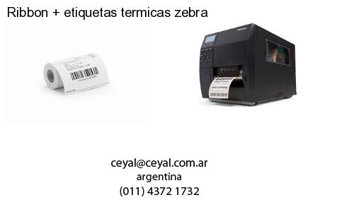 Ribbon   etiquetas termicas zebra