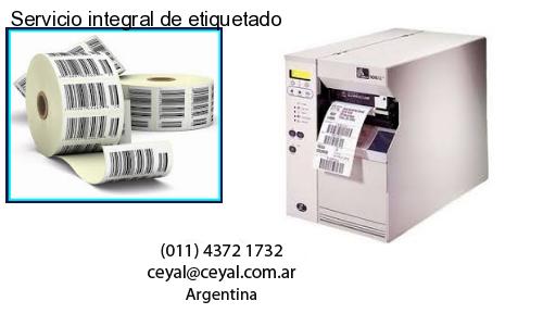 Servicio integral de etiquetado