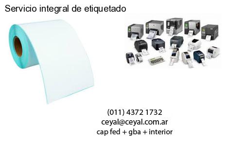 Servicio integral de etiquetado