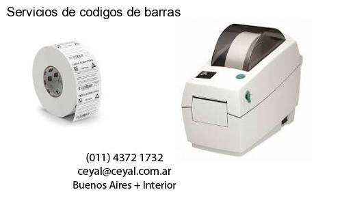 Servicios de codigos de barras