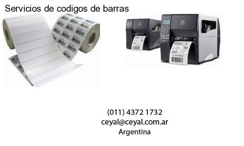 Servicios de codigos de barras