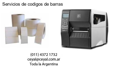 Servicios de codigos de barras