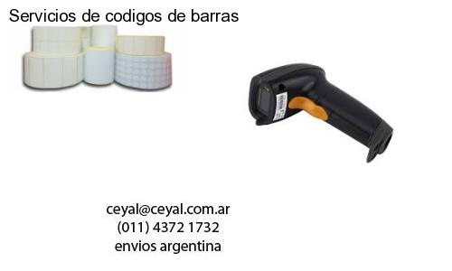 Servicios de codigos de barras