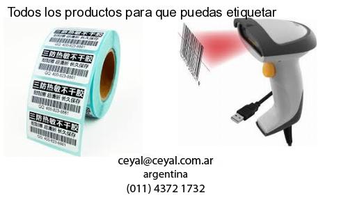 Todos los productos para que puedas etiquetar