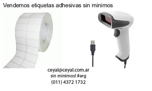 Vendemos etiquetas adhesivas sin minimos