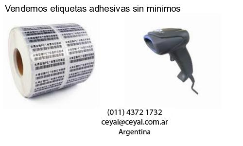 Vendemos etiquetas adhesivas sin minimos