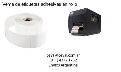 Venta de etiquetas adhesivas en rollo